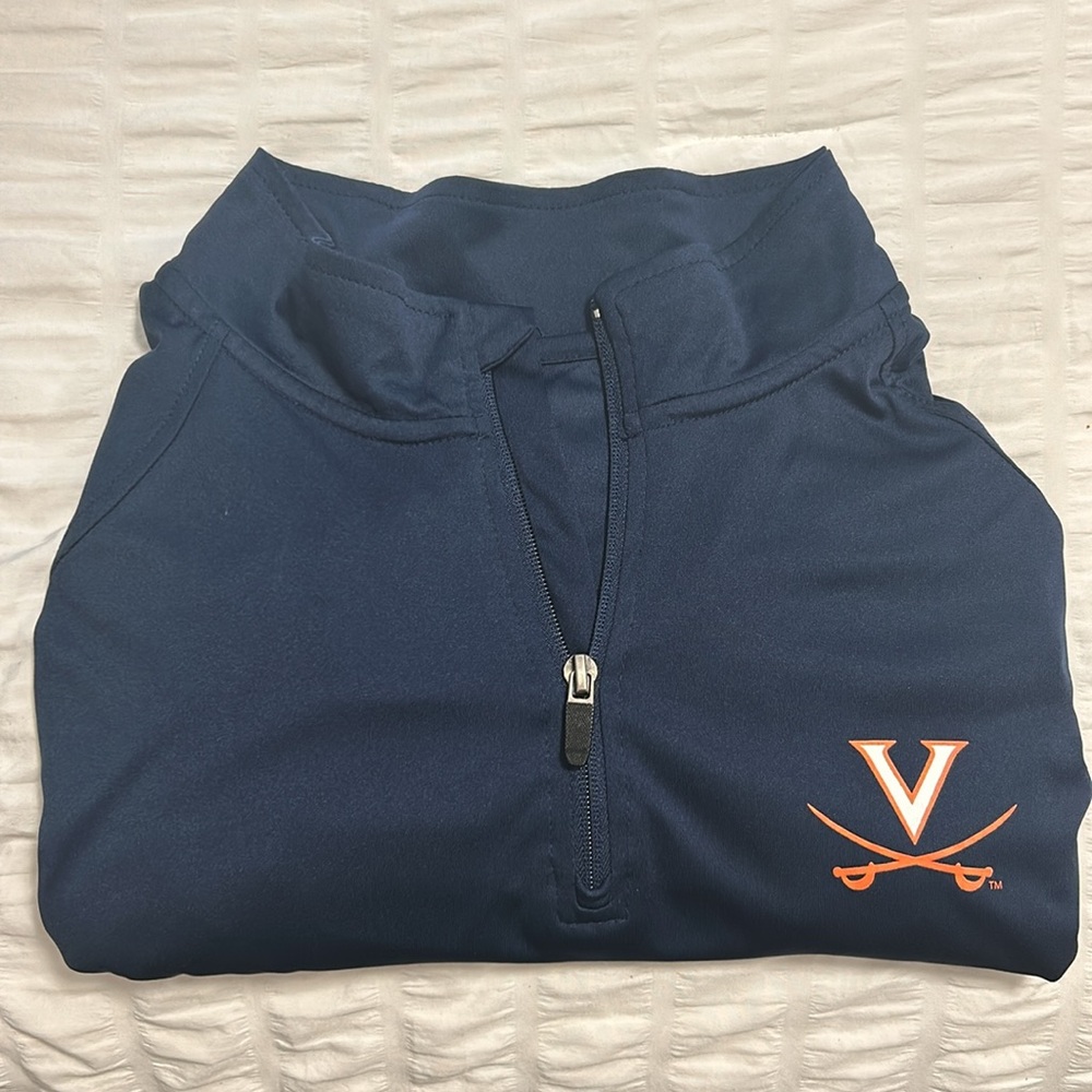 Virginia Cavaliers Navy Quarter-Zip Pullover